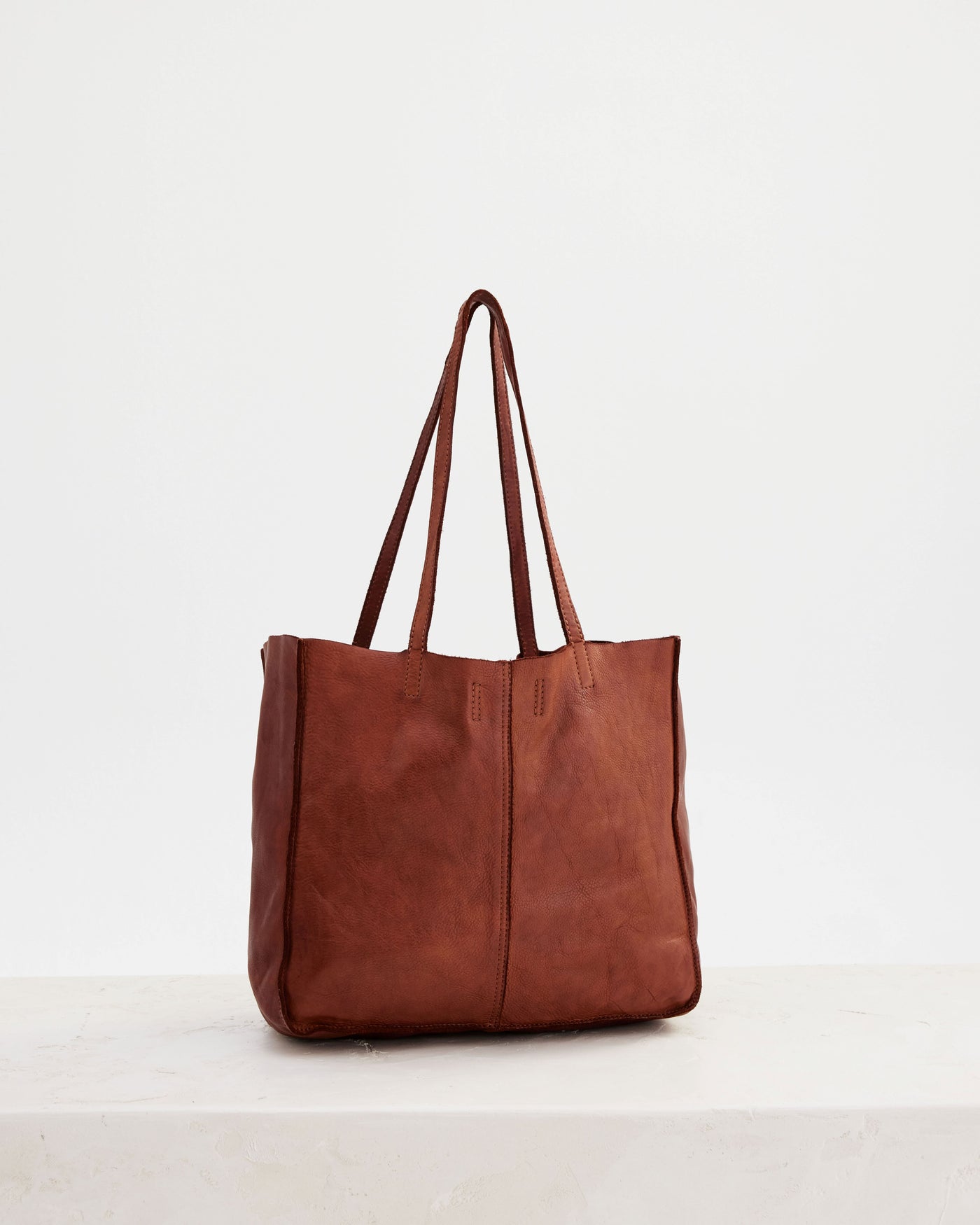 Baby Unlined Tote Cognac