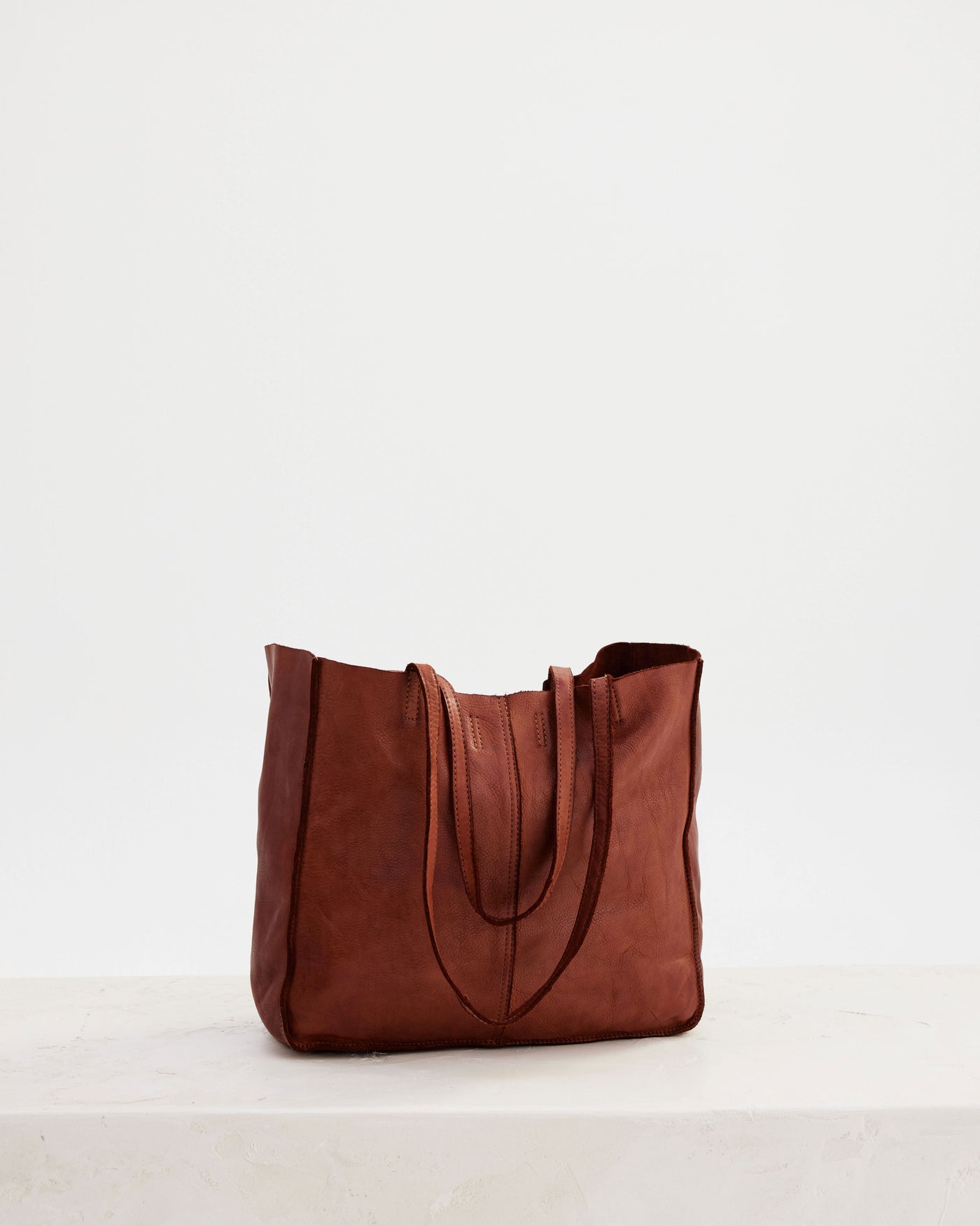 Baby Unlined Tote Cognac