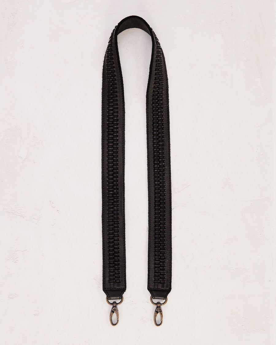 Braided Strap - Long Black