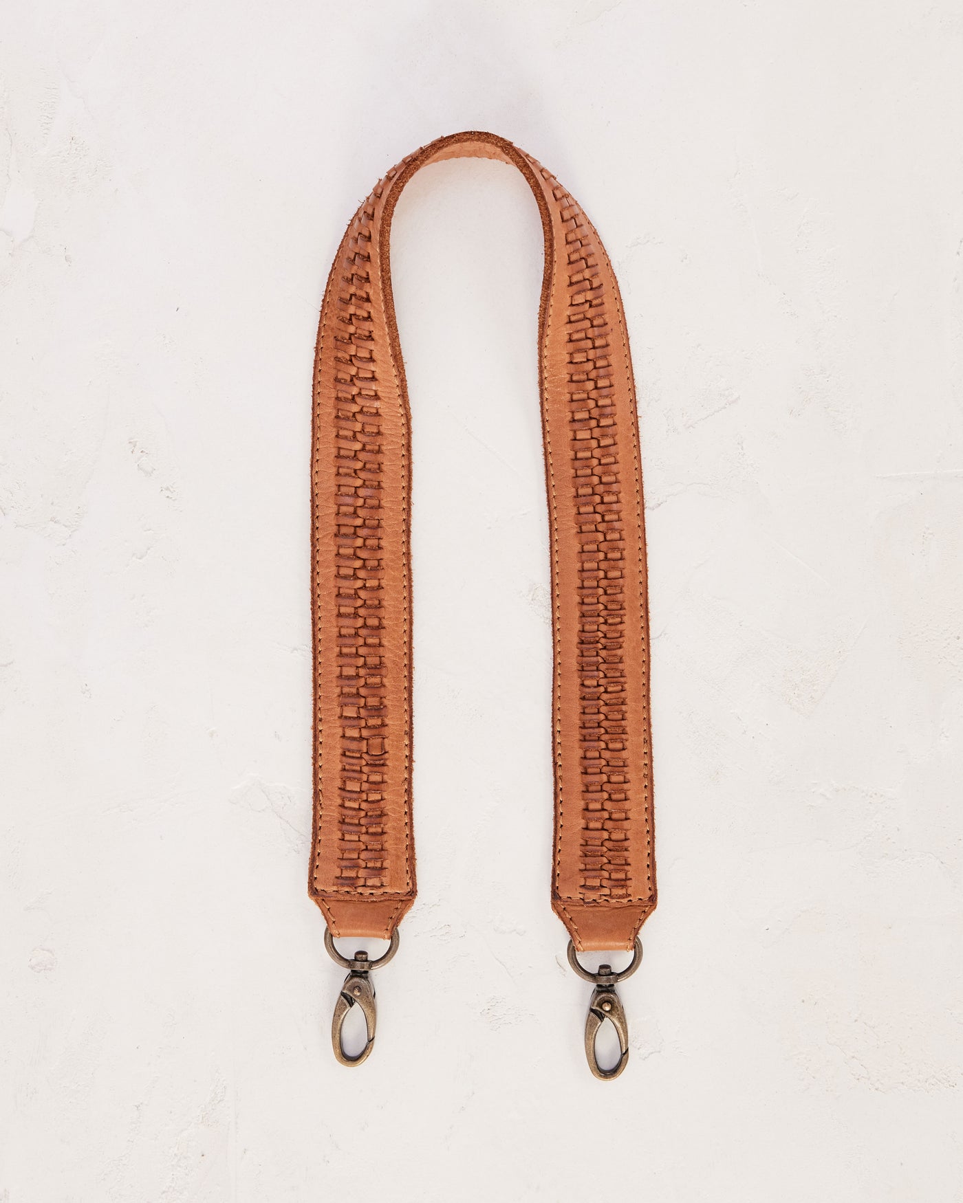 Braided Strap - Short Tan