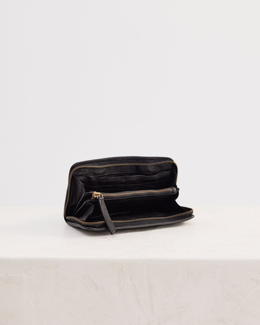 Braid Wallet Black