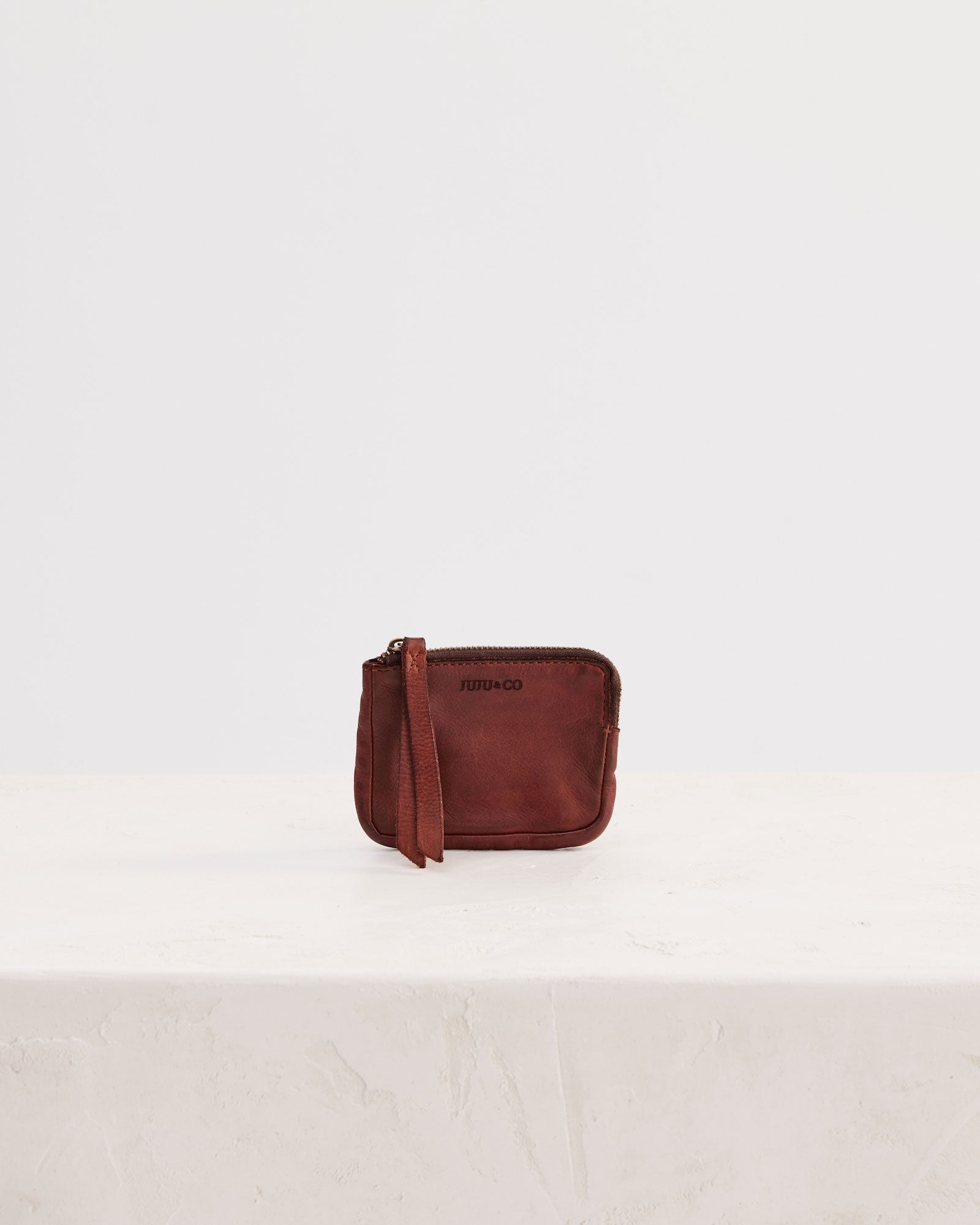 Compact Pouch Cognac