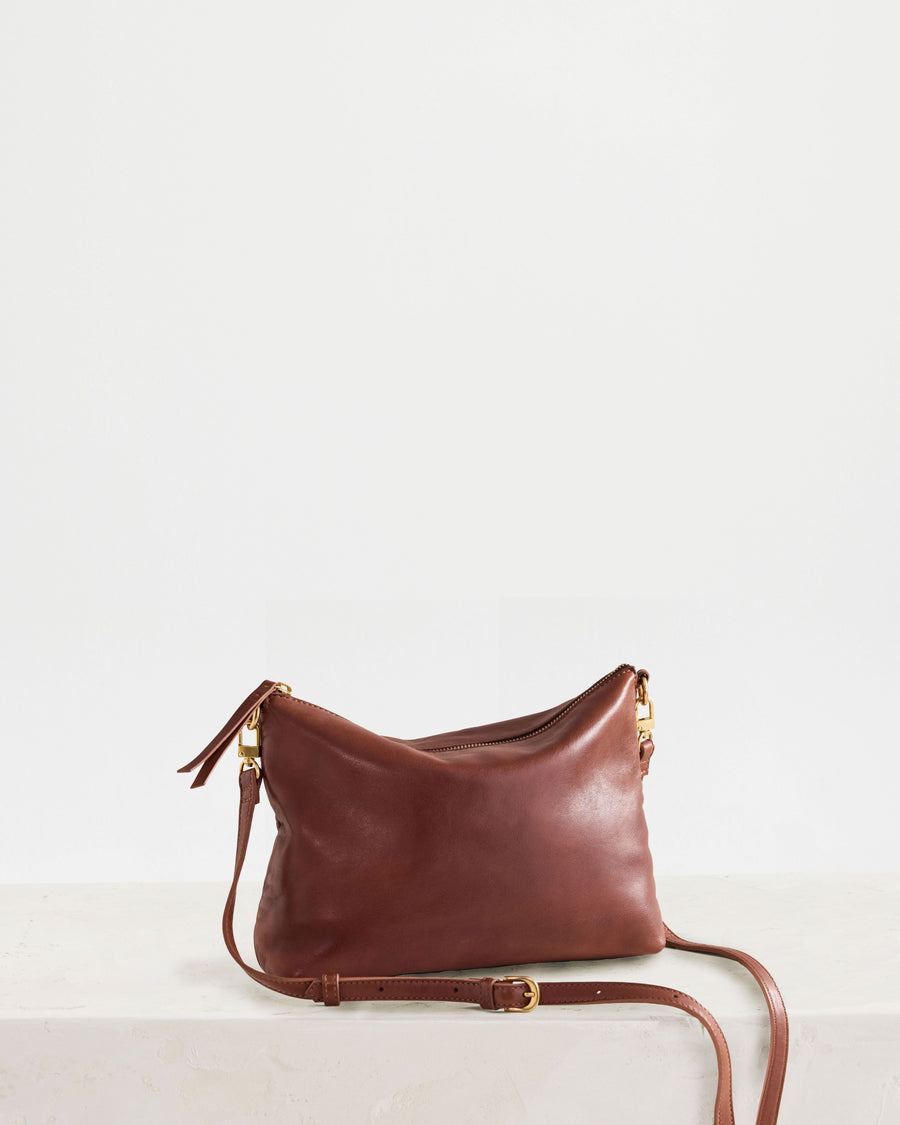 Augusta Crossbody Cognac