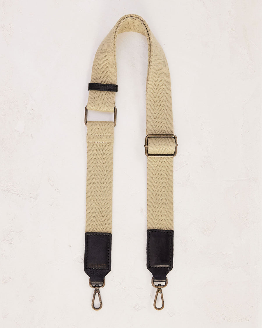 Plain Webbing Strap Black