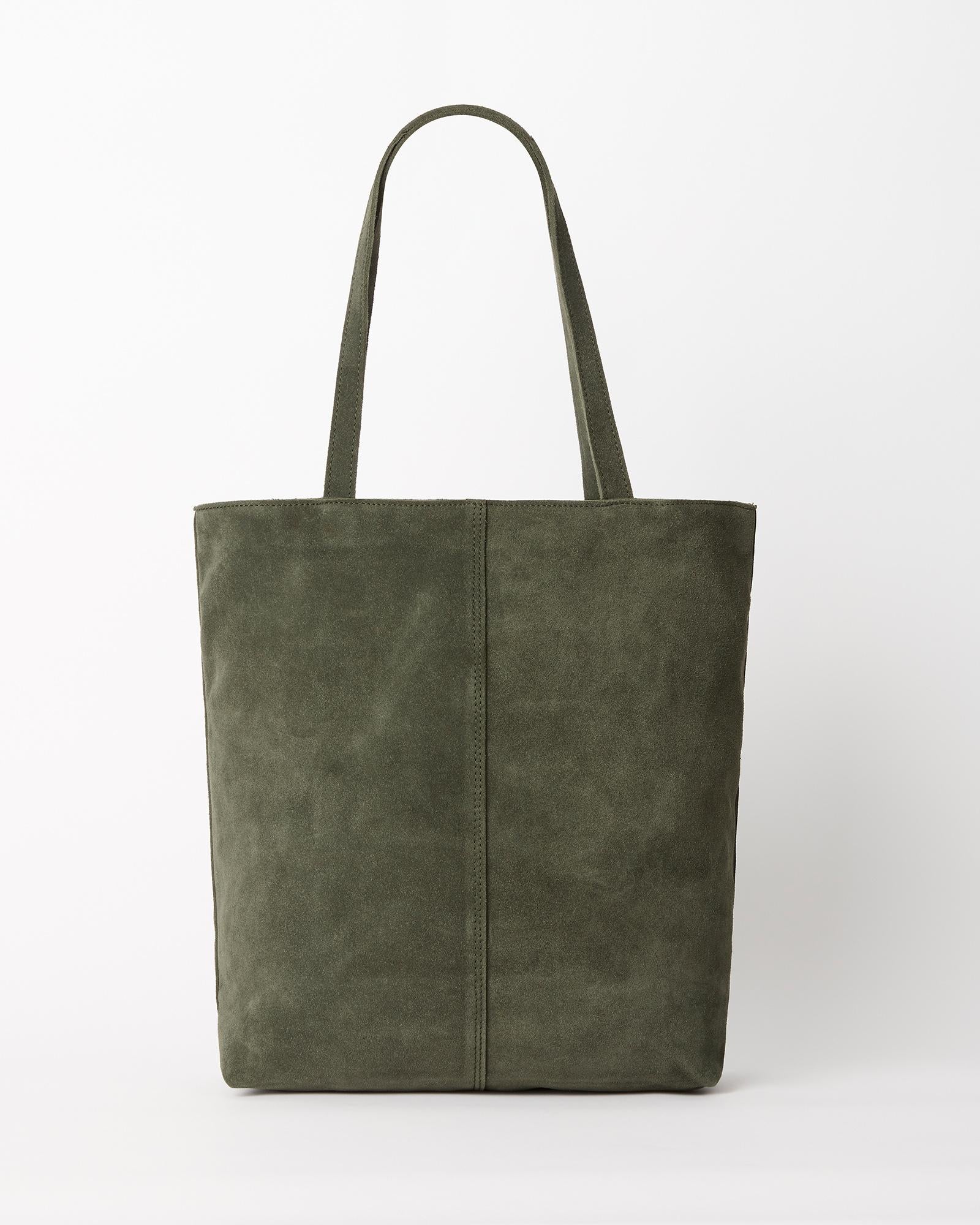 Olive suede bag new arrivals