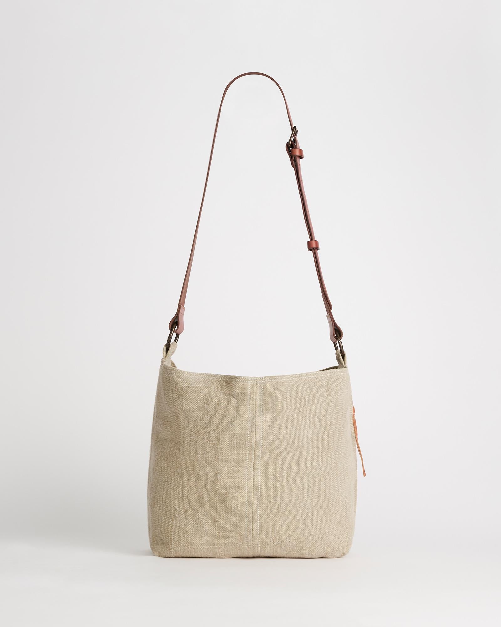 Juju and co jute slouch bag sale