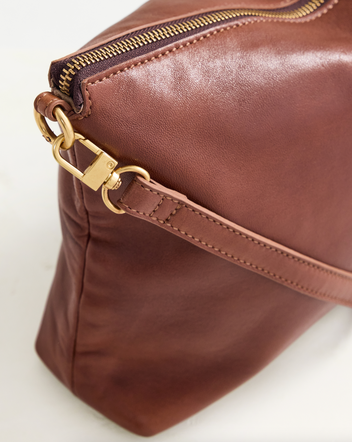 Augusta Crossbody Cognac