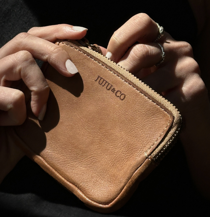 Compact Pouch Tan