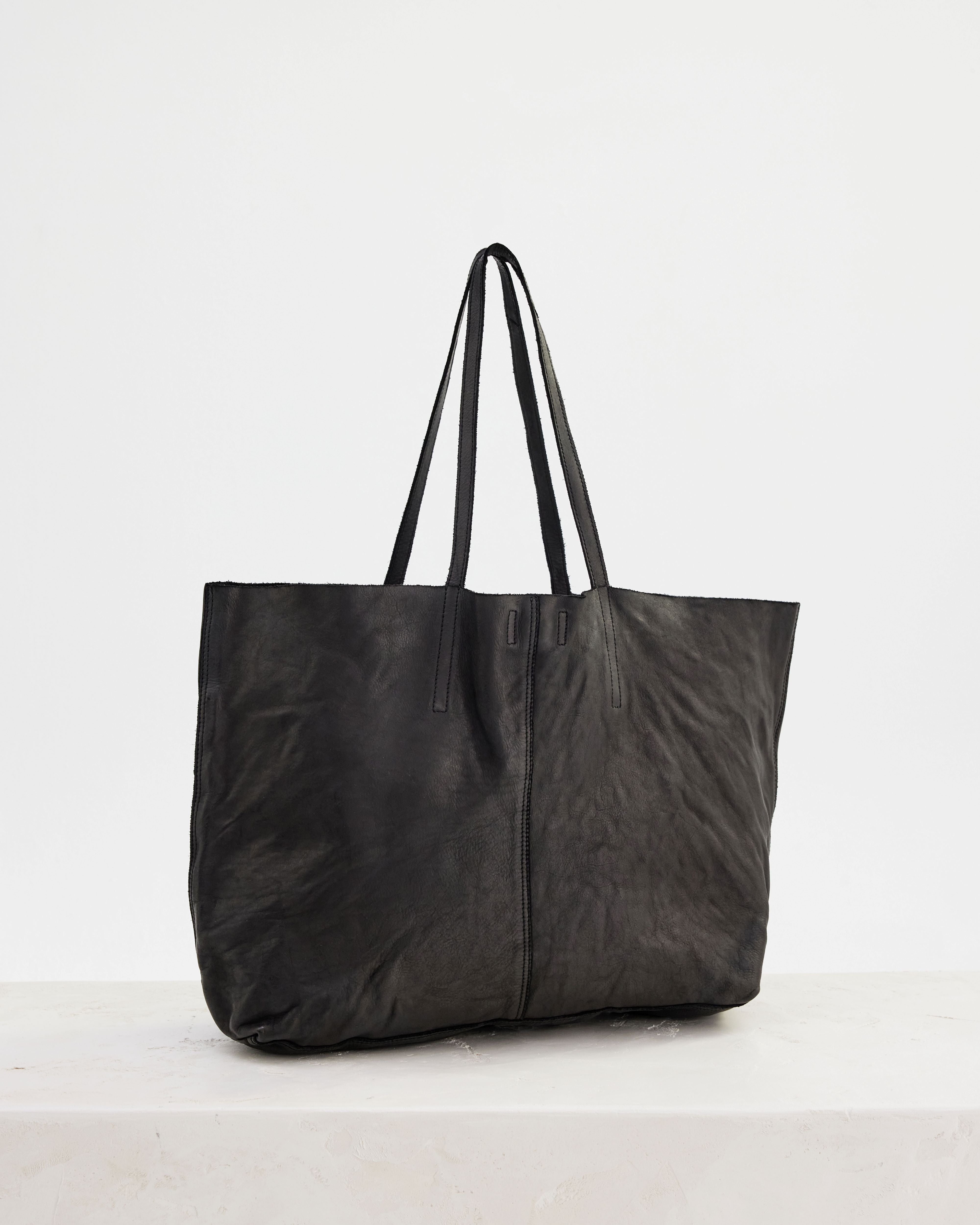 Unlined Tote Black