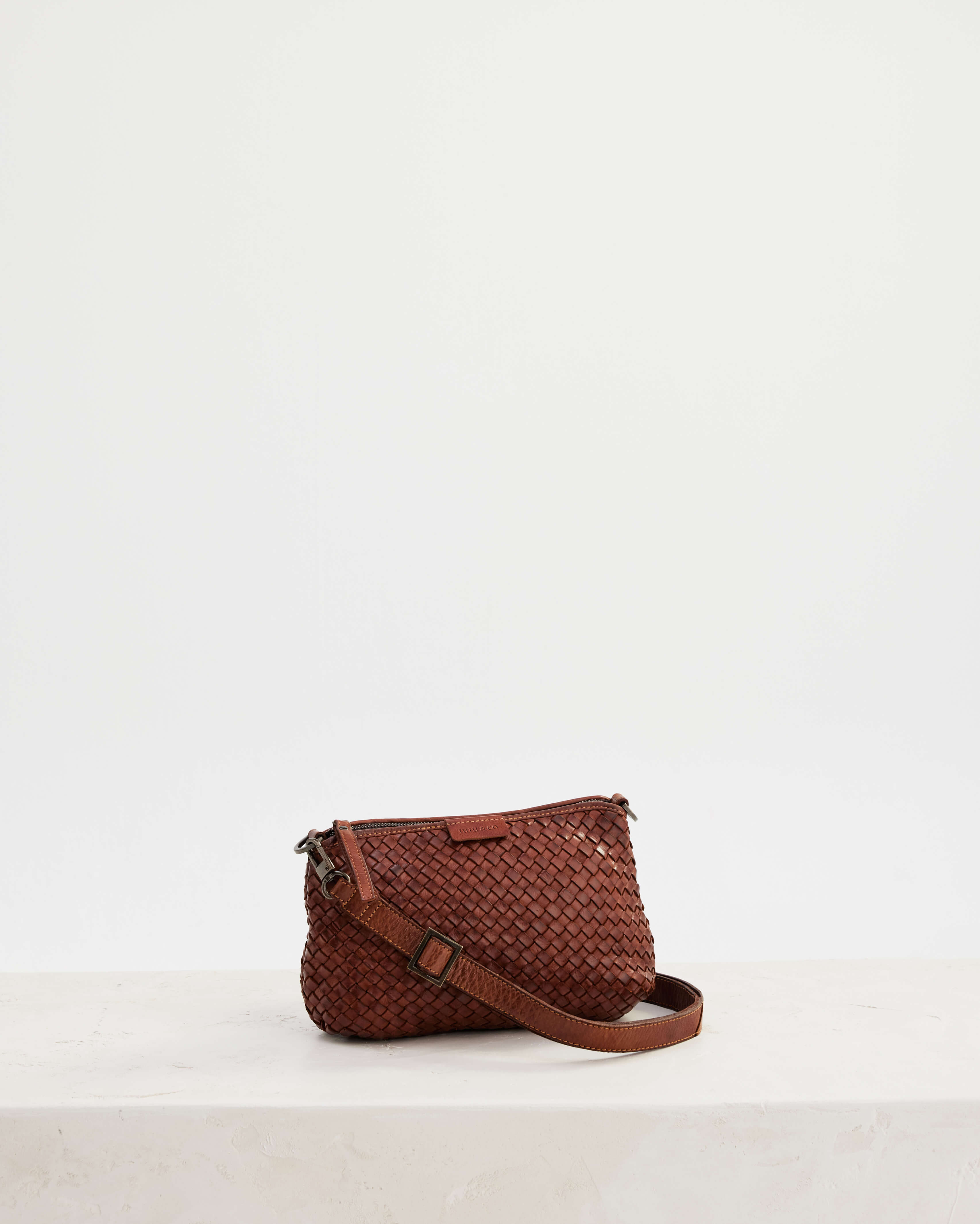 Basque Crossbody Bag Amber